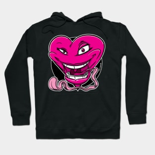 Valentine Heart Face Hoodie
